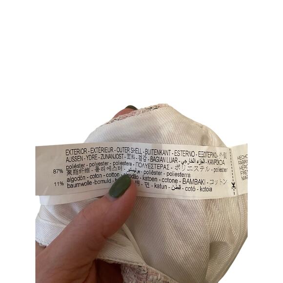 ZARA| PINK PLAID Crop Tank | Size MEDIUM | FALL - Picture 4 of 6